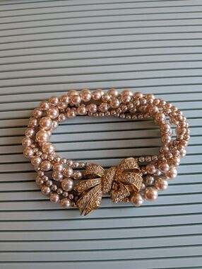 Vintage Nolan Miller Bow Clasp Bracelet